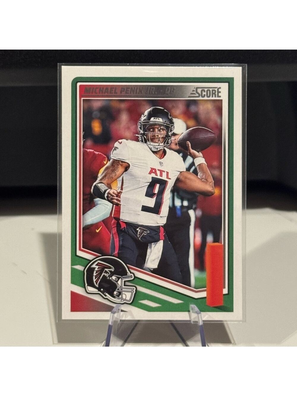 🔥 2025 Michael Penix Jr. Panini Score Card. Atlanta Falcons